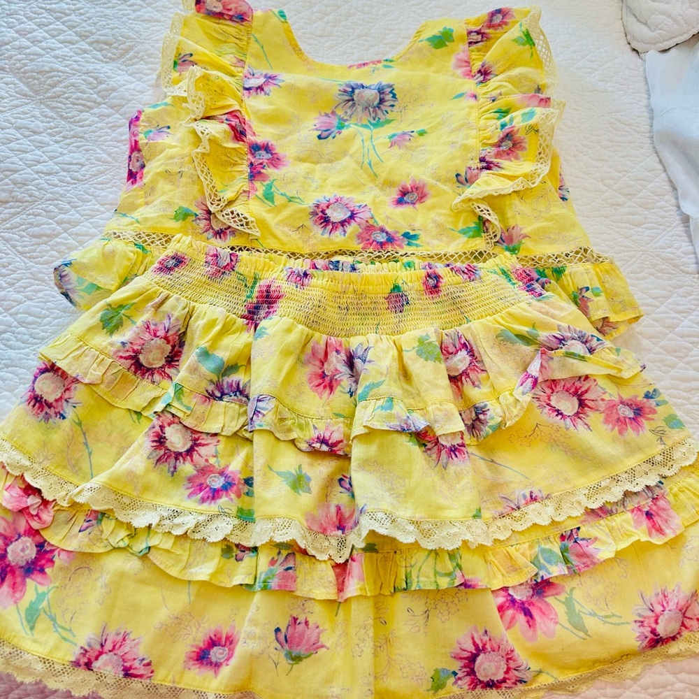 Love shack fancy skirt and top
